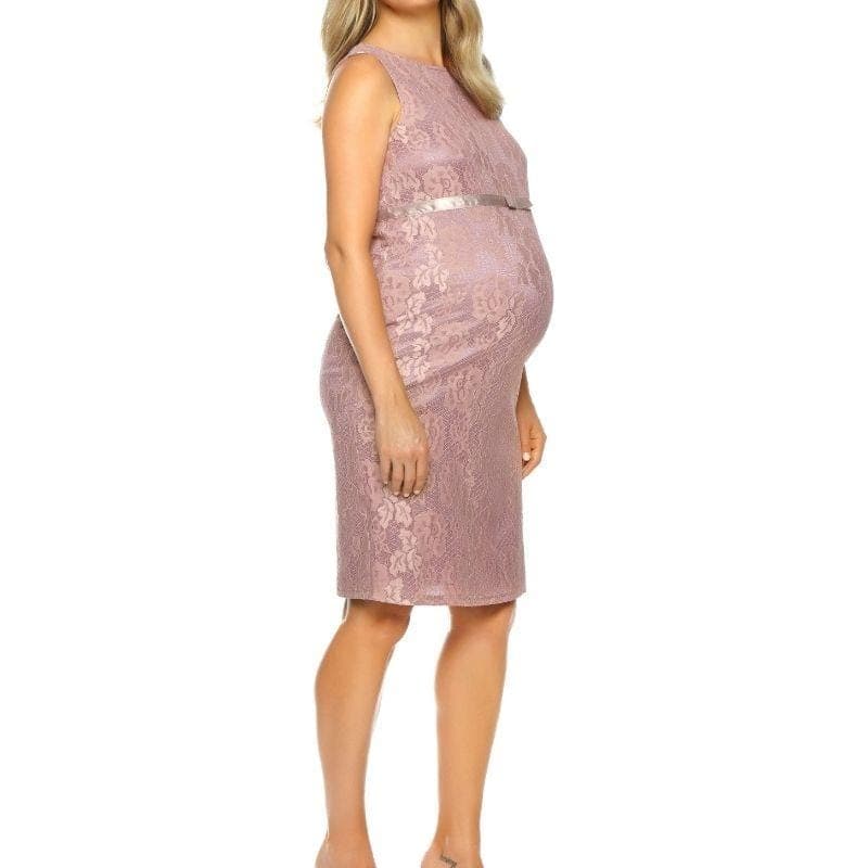 lace maternity dress australia Layla Lace Dress – Satin Ribbon Detail