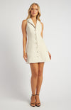 SELENE SLEEVELESS BLAZER MINI DRESS
