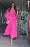 WILLOW MAXI DRESS - IN MAGENTA