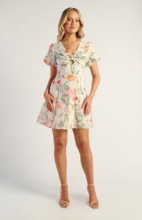 Ariel Floral Mini Dress