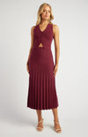 VICTORIA TWO PIECE SET - KNIT VEST AND PLEATED SKIRT