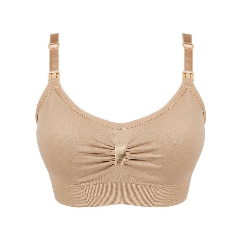 Chic Maternity Bra Cora Nursing Bra in Tan