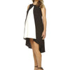 Chic Maternity Dress Monochrome Maternity Dress