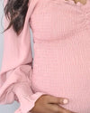 Chic Maternity Dress Stacey Shirred Maternity Dress