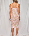 Chic Maternity Dresses Sierra Shirred Bump Friendly Dress in Pink