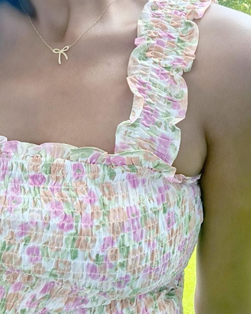 Chic Maternity Dresses Sierra Shirred Bump Friendly Dress in Pink