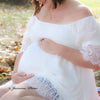Chic Maternity Top Capri Off-Shoulder Maternity Top Capri Off Shoulder Maternity Top | Shop Maternity Clothes Australia